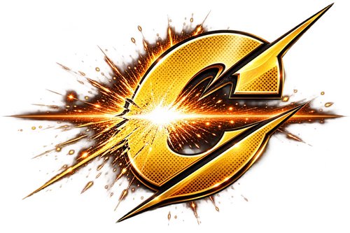Creative Spark Comics logo — gold C with spark burst